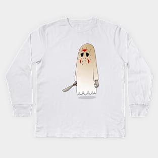 friday 13th ghost Kids Long Sleeve T-Shirt